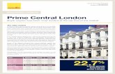 DISCOVER LOnDOn Prime Central London · Prime Central London Buyer caution has been most evident at the top end of the market The sales market Across London’s prime housing market