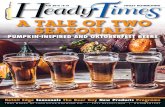 A TALE OF TWO SEASONALS - WordPress.com...CoverSTORY HeadyTimes v.19 1 A Tale of Two Seasonals It is “The Best of Times” for Pumpkin-inspired and Oktoberfest Beers Note to Retail