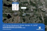 1175 Tomyn Boulevard, Winter Garden, FL 34787 · 2019. 8. 14. · Property Information Address 1175 Tomyn Boulevard, Winter Garden, FL 34787 Entitled 16,000 SF Parcel Size 3.27 Buildable