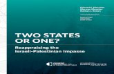 TWO STATES OR ONE? · Edward P. Djerejian Marwan Muasher Director Vice President for Studies Rice University’s Baker Institute Carnegie Endowment for for Public Policy International