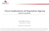 Fiscal Implications of Population Ageing...Fiscal Implications of Population Ageing Asian Countries Disclaimer: The findings, interpretations, and conclusions expressed in this material