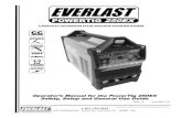EVERLAST · Certain welding and cutting processes generate High Frequency (HF) waves. These waves may disturb sensitive electronic equipment such as televisions, radios, computers,