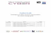 CyberLab – catalogue of cyber services and providers · 2018. 5. 30. · CyberLab – catalogue of cyber services and providers 6 2.4 (Possible) risks for energy grids All these