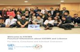 Welcome to ESCWA Practical Information about ESCWA ......Welcome to ESCWA Lebanon in brief 7 II. Lebanon in Brief HISTORY A trip through Lebanon is a journey through the annals of