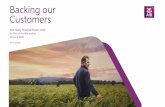 Backing our Customers...Backing our Customers Half-Yearly Financial Results 2020 for the six months ended 30 June 2020 AIB Group plc Forward looking statement 2 This document contains