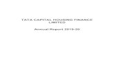 TATA CAPITAL HOUSING FINANCE LIMITED Annual Report 2019-20 · market funding as well. The larger, well managed HFCs, based on their promoter standing and operating practices, performed