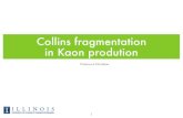 Collins fragmentation in Kaon prodution · 2014. 6. 5. · Collins fragmentation in Kaon prodution Francesca Giordano 1. Kinematics 2. Francesca Giordano Why do the ordering of couples
