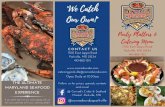 EXPERIENCE MARYLAND SEAFOOD THE ULTIMATE€¦ · THE ULTIMATE MARYLAND SEAFOOD EXPERIENCE *¨ * ¨ b ¨ & C O N T A C T U S 1720 East Joppa Road Parkville, MD 21234 410-882-1515 catering.parkville@conradscrabs.com