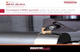 Coated CBN grade with a whole new level of cutting performance for hardened steel · 2020. 7. 8. · in hardened steel turning Continuous Light interrupted Feed f (mm/rev) Cutting