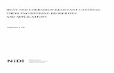 HEAT AND CORROSION RESISTANT CASTINGS: THEIR … · Industrial Applications of Heat-Resistant Alloy Castings ... Nickel-Base Alloys (CZ-100, M-35, CY-40, Alloy 625, CW-12M, N-12M,