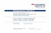 16-ABS-Edelweiss II - Servicer Report 2017-07 Final · 2017. 7. 12. · Deal Name Edelweiss II Issuer Bee First Finance S.A. Compartment Edelweiss 2013-1 Erste Bank und Sparkassen