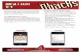 Digital D-backs Wi-Fi · information, ballpark features, and much more. Any fan with a Wi-Fi enabled device, such as a smartphone or tablet, can access the portal free of charge.