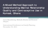 A Mixed Method Approach to Understanding Marital Relationship …fpconference.org/2011/wp-content/uploads/FPConference... · A Mixed Method Approach to Understanding Marital Relationship