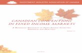 CANADIAN CONVENTIONS IN FIXED INCOME MARKETS · 2018. 12. 8. · Day-count conventions are used when valuing bonds between coupon payment dates. Since consecutive interest payment
