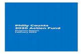 Philly Counts 2020 Action Fund · 2020. 5. 19. · 6 Philly Counts 2020 Action Fund The Philly Counts 2020 Action Fund is a partnership born out of the Corporate and Philanthropy