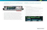 2450 SourceMeter SMU Instrument - Tektronix · Instrument Control and Execution The 2450 incorporates Keithley’s new TriggerFlow triggering system that allows user control of instrument