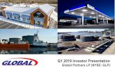 Global Partners LP (NYSE: GLP)...Q1 2019 Investor Presentation Global Partners LP (NYSE: GLP) Forward-Looking Statements 2 Certain statements and information in this presentation may