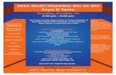 2014 B2B Expo - ChamberMastercloud.chambermaster.com/userfiles/UserFiles/chambers/320/... · 2014. 9. 3. · 2014 Multi-Chamber Biz-to-Biz Expo & Taste Registration Des Plaines Chamber
