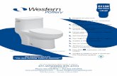 One-Piece - Western pottery• Elongated one piece bowl. • UP to 20% water savings over conventional 1.6 gpf toilets. • Sani-Glazed™ trapway gives years of sanitary trouble free