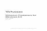 Virtuozzo Containers for Windows 6 · 2016. 7. 8. · Chapter 7, Logs and Monitors, describes keeping track of system events as well as resources consumed by running Containers and