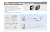 SGDV- Sigma-5 servo drive · 2019. 11. 2. · Sigma-5 servo drive 1 SGDV-@Sigma-5 servo drive The High performance servo family for motion control. Compact size, reduced space and