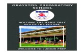 GRAYSTON PREPARATORY SCHOOLgraystonprep.co.za/wp-content/uploads/2018/01/...Red floppy hat or red baseball cap V-neck jersey with school stripes or Grayston tracksuit top The winter