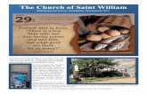 The Church of Saint William - d2y1pz2y630308.cloudfront.net · 29/7/2018  · Baptismal Cert. if new to program New registration & re-registration Including Catholic School Confirmation