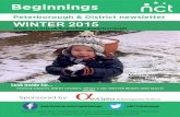 Peterborough & District newsletter WINTER 2015 · 2019. 12. 10. · WINTER 2015 Please pass this newsletter on to someone else to read. ... NCT Peterborough is part of the UK’s