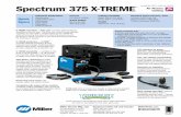 Spectrume 375 X-TREME - MillerWelds 2019. 10. 24.آ  آ® 375 X-TREMEâ„¢ Quick Specs Heavy-duty work clamp