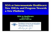 SOA at Intermountain Healthcare: New IDEAs and Progress Towards a New … · 2011. 9. 19. · New IDEAs and Progress Towards a New Platform SOA in Healthcare July 13, 2011 ... •