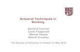100531 Actuarial Techniques in Banking Joint · Actuarial Techniques in Banking David O’Connor Colm Fitzgerald Marian Keane Niamh Crowley The Society of Actuaries in Ireland, 31