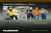 Protective Clothing for Utilities - Interlink Supply · 2020. 6. 13. · FR/ARC Rated Rainwear FR / ARC RATED / WATERPROOF / RAIN WEAR Jacket Style No: AJPU10LY Bib Pant Style No: