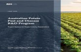 Potato Pest and Disease R&D Program Update June 2020...JUNE 2020 Australian Potato Pest and Disease R&D Program Project Updates for Potato Industry Stakeholders Level 1 East, 1100-1102