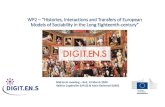 WP2 – “Histories, Interactions and Transfers of European ......WP2 – “Histories, Interactions and Transfers of European Models of Sociability in the Long Eighteenth -century”