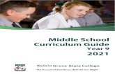 Year 9 2021...Middle School Curriculum Guide Year 9 2021