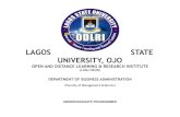 LAGOS STATE UNIVERSITY, OJO - LASU ODLRIlasuodlri.envivo.education/wp-content/uploads/2019/... · university, ojo open and distance learning & research institute (lasu odlri) department