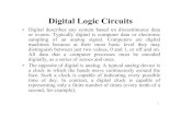 Digital Logic Circuits - Engineeringrhabash/ELG3331L6.pdf · Digital Logic Circuits Logic is defined as the science of reasoning. It is the development of a reasonable or logical