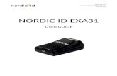 NORDIC ID EXA31€¦ · need to reconnect the Nordic ID EXA31 after using non-HID application s (such as Nordic ID RFID Demo). This will enable the HID mode again . The easiest way
