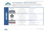 External Resource Sheet...Australian Vocational Training & Employment Services External Resource Sheet Page 1 of 7 EXTERNAL RESOURCES This sheet provides you with a list of helpful