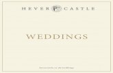 hevercastle.co.uk/weddings · 2018. 2. 9. · DISABLED ACCESS LOGGIA CEREMONIES ... – All year round excluding school holidays Guthrie Pavilion, Italian Garden. One of the most