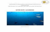 STUDY GUIDESTUDY GUIDE THESSALONIKI 2011 Study Guide of the Department of Fisheries & Aquaculture Technology The Committee of Study Guide Pantelis Rigas, Assoc. Professor George Minos,