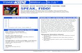 COVER QUIZ DISTRACTOR GUIDE FOR SPEAK, FIDO!€¦ · SPEAK, FIDO! MAY 1, ... C. to explain how easy it is to train a dog D. to make the reader laugh DISTRACTOR ANALYSIS A. Correct