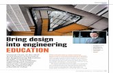Bring design - Deakin · General Chair of the 2015 Australasian Association for Engineering Education (AAEE) Conference, Professor Guy Littlefair talks to Kevin Gomez about the challenges