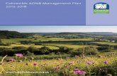 Cotswolds AONB Management Plan 2013- 2018 · nature areas” • Change in % of Local Nature sites in favourable ... for Sustainable Tourism in Protected Areas. The Charter approach