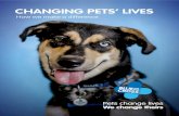 CHANGING PETS LIVES 2020. 8. 4.آ  homeless pets since 1897. Pets help us in so many ways and they depend