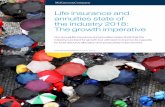 Life insurance and annuities state of the industry 2018: The …/media/mckinsey/industries... · 2020. 8. 5. · Life insurance and annuities state of the industry 2018: The growth