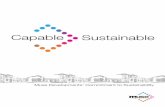 Capable Sustainable · 2015. 12. 2. · sustainable development Sustainable development is at the heart of Muse Developments’ business strategy. We refer to the three pillars of