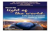 St. Cornelius Church · 2020. 2. 10. · St. Cornelius Church 5500 Wardlow Rd., Long Beach, CA 90808 (562) 421-8966