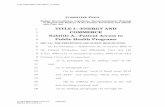 TITLE I—ENERGY AND COMMERCE Subtitle A—Patient Access to … · 2017. 3. 9. · COMMITTEE PRINT Budget Reconciliation Legislative Recommendations Relating to Repeal and Replace