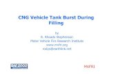 CNG Vehicle Tank Burst During Fillingmvfri.org/Presentations/Stephenson-SAE2008.pdfInformation - Vehicle 2001 Ford van – E350 Super Club Wagon XL OEM manufactured with 3 CNG tanks